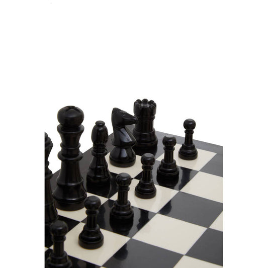 Beckford Games Black and White Chess Set