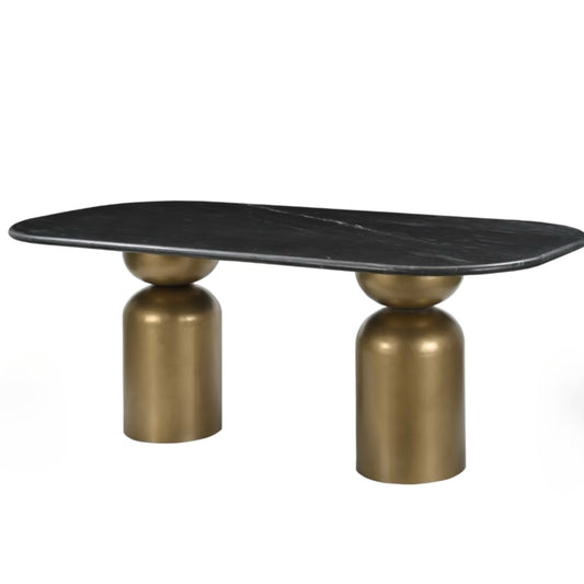 Calia Black & Brown Dining Table
