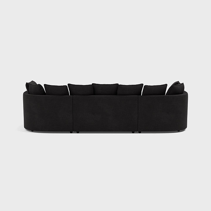 Chimes-Black Belfry U Sofa