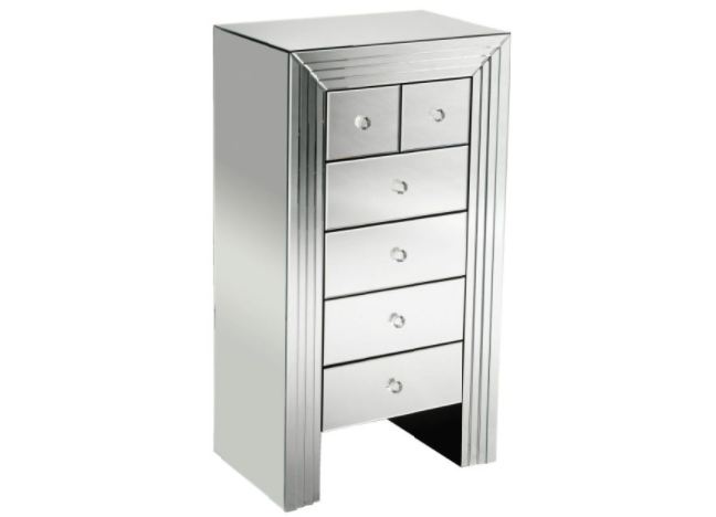 Chimes - Allegra Mirrored Draw Chest