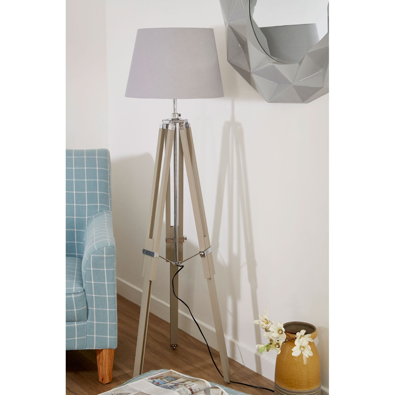 Chimes - Oliver Natural Floor Lamp