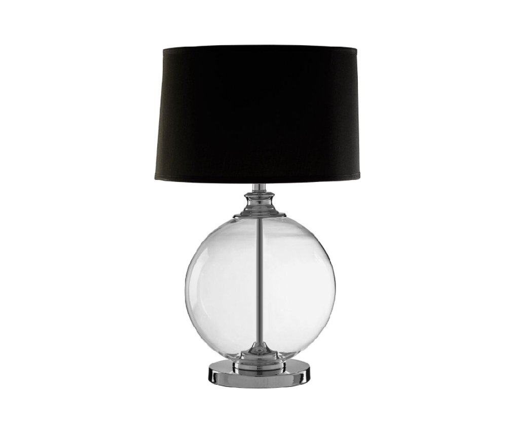 Chimes - Emeric Small Black Table Lamp