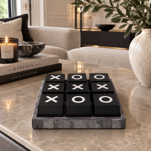 Beckford Games Black, White and Grey Noughts and Crosses
