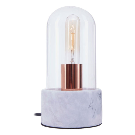 Chimes - Bell Lamp With Grey Marble Base