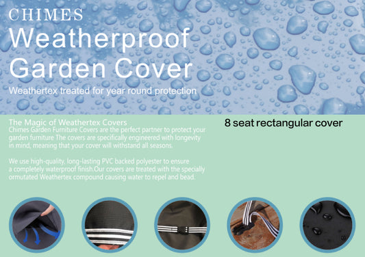 Cover Pack For 8 Seat Rectangular Dining Set Cover