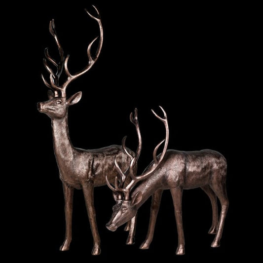 Bronze Standing Deer