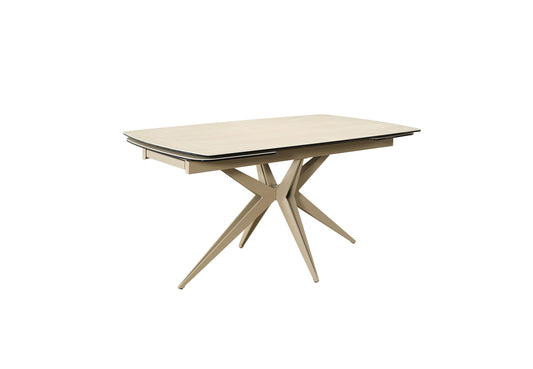 Naples 2.4m Extending Natural Travertine Dining Table