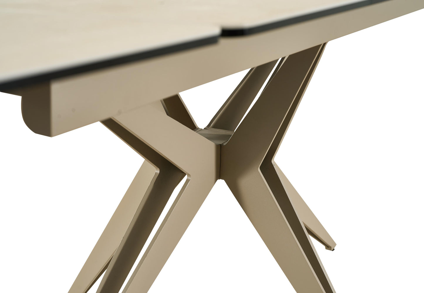 Naples 2.4m Extending Natural Travertine Dining Table