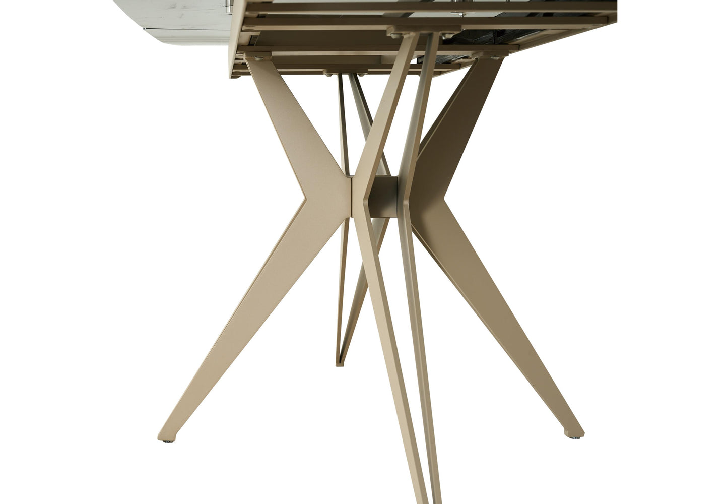 Naples 2.4m Extending Natural Travertine Dining Table