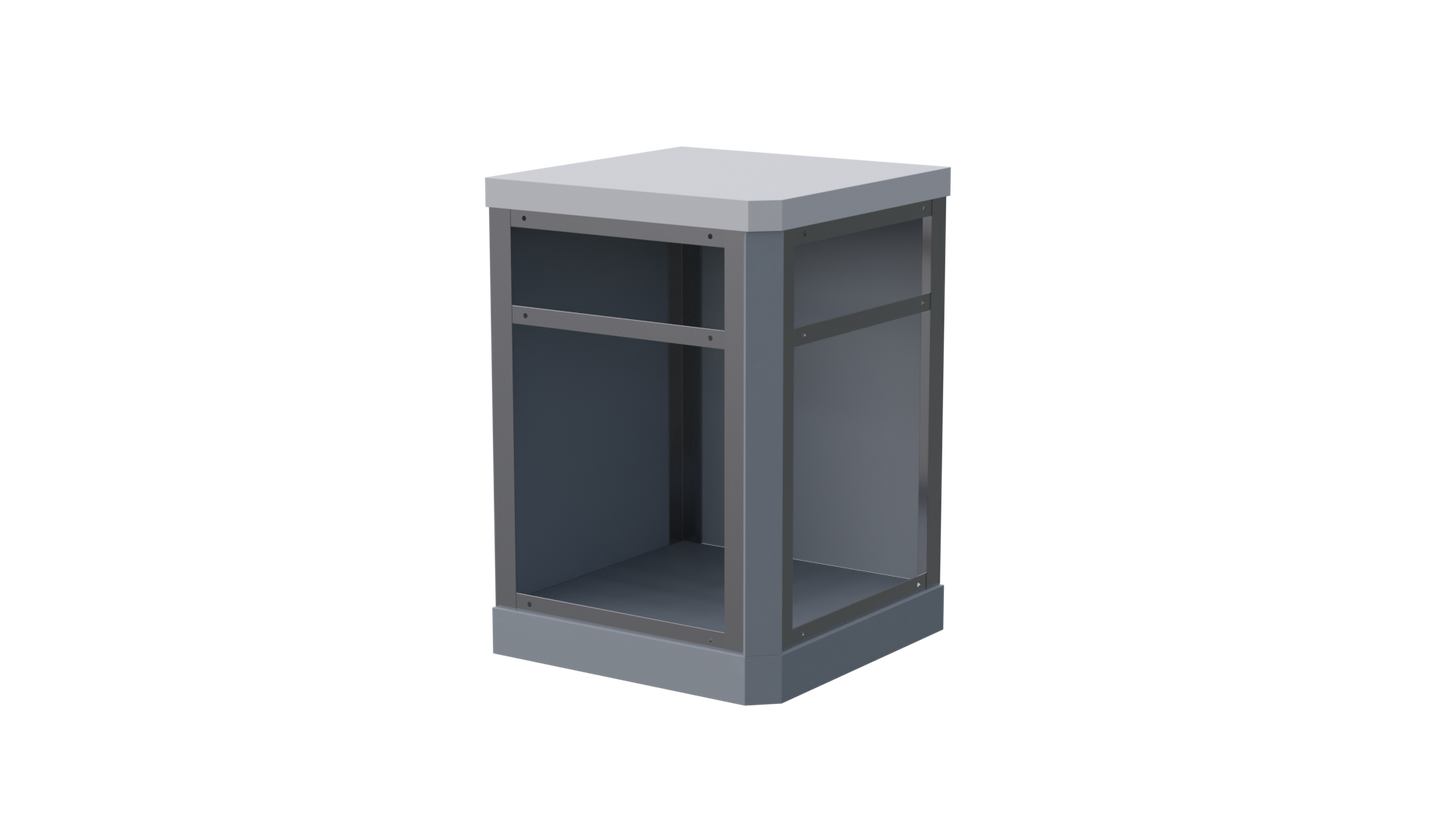 Whistler Grills - Fairford 90 Degree Cabinet - Grey