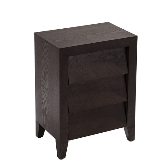 Ana Chocolate Finish Bedside Table