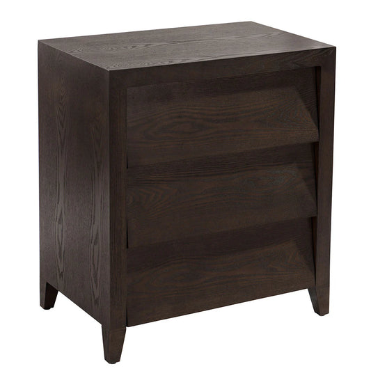 Ana Chocolate Finish Chest of Drawers