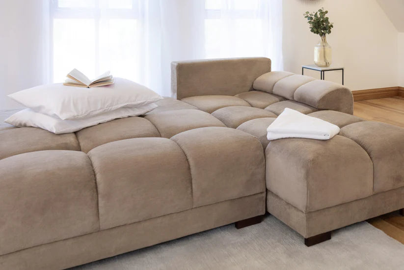 Kai Sofa Bed Mocha Universal Corner