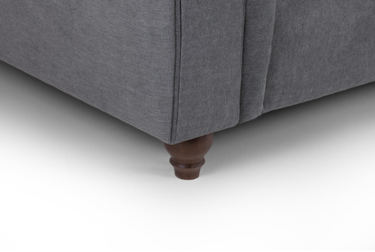Chimes - Belvedere Right Hand Corner Sofa - Charcoal Grey