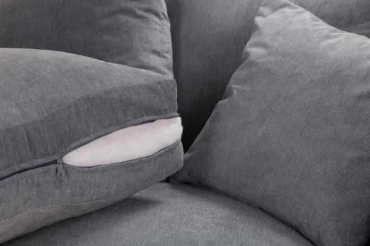 Chimes - Belvedere Right Hand Corner Sofa - Charcoal Grey
