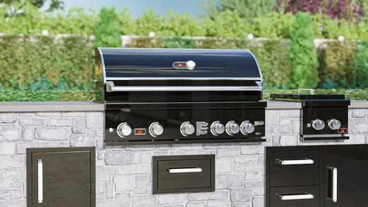 Whistler Grills - Burford 5 Burner Gas BBQ - Black