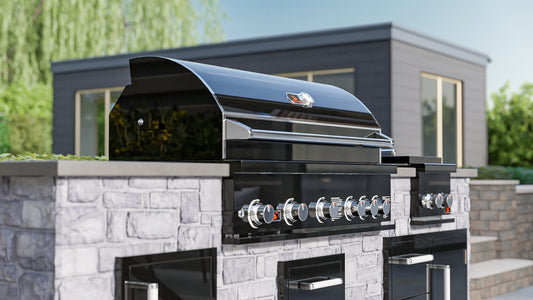 Whistler Grills - Burford 5 Burner Gas BBQ - Black
