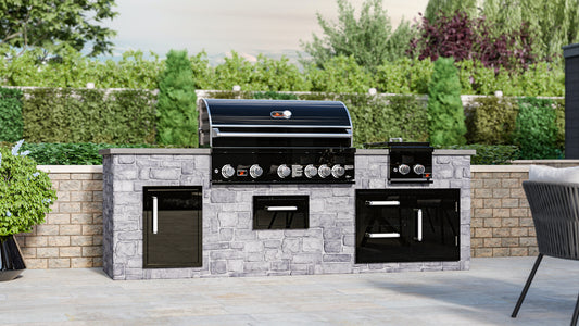 Whistler Grills - Burford 5 Burner Gas BBQ - Black