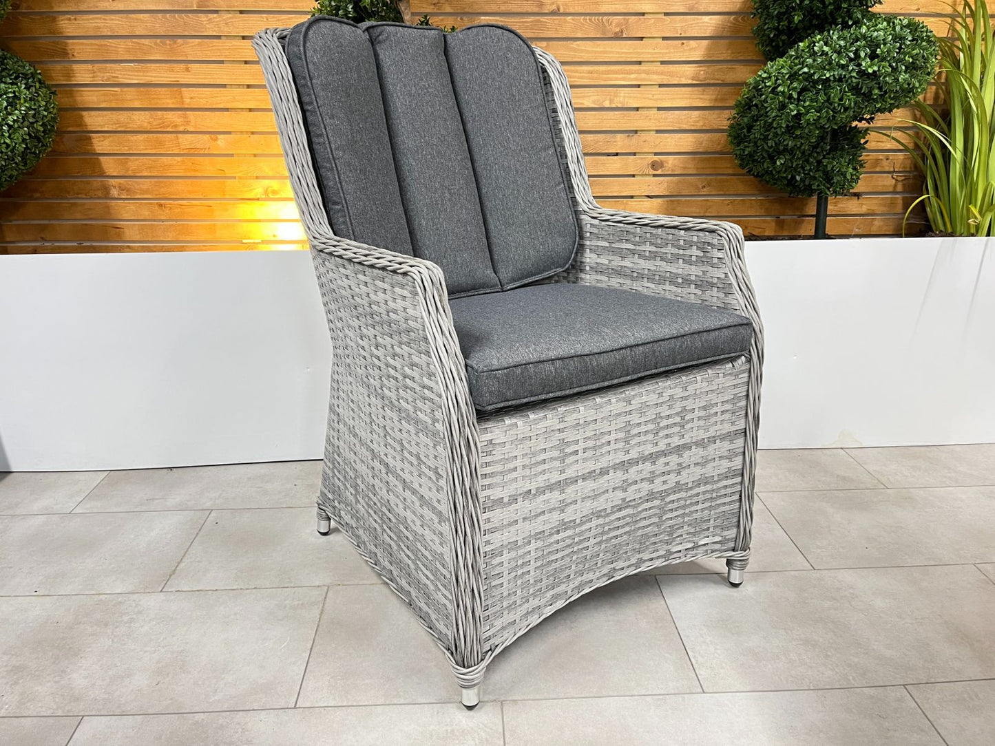 Chimes - Stone Grey Bella 2 Seat Bistro - 75cm Standard Table