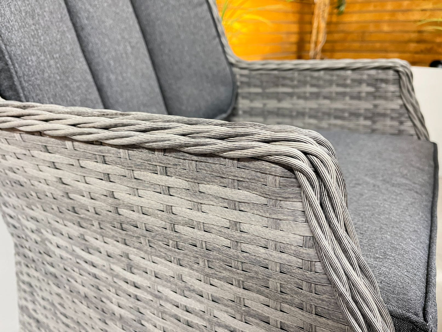 Chimes - Stone Grey Bella 2 Seat Bistro - 75cm Standard Table