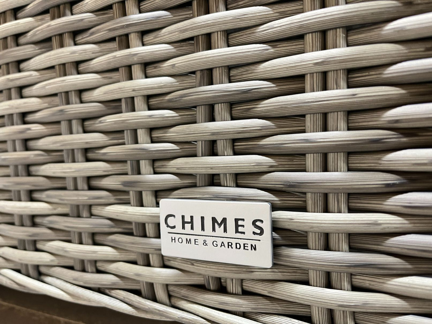 Chimes - Prestige Grey Mia 4 Seat Cube Set With 4 Stools - LOW STOCK