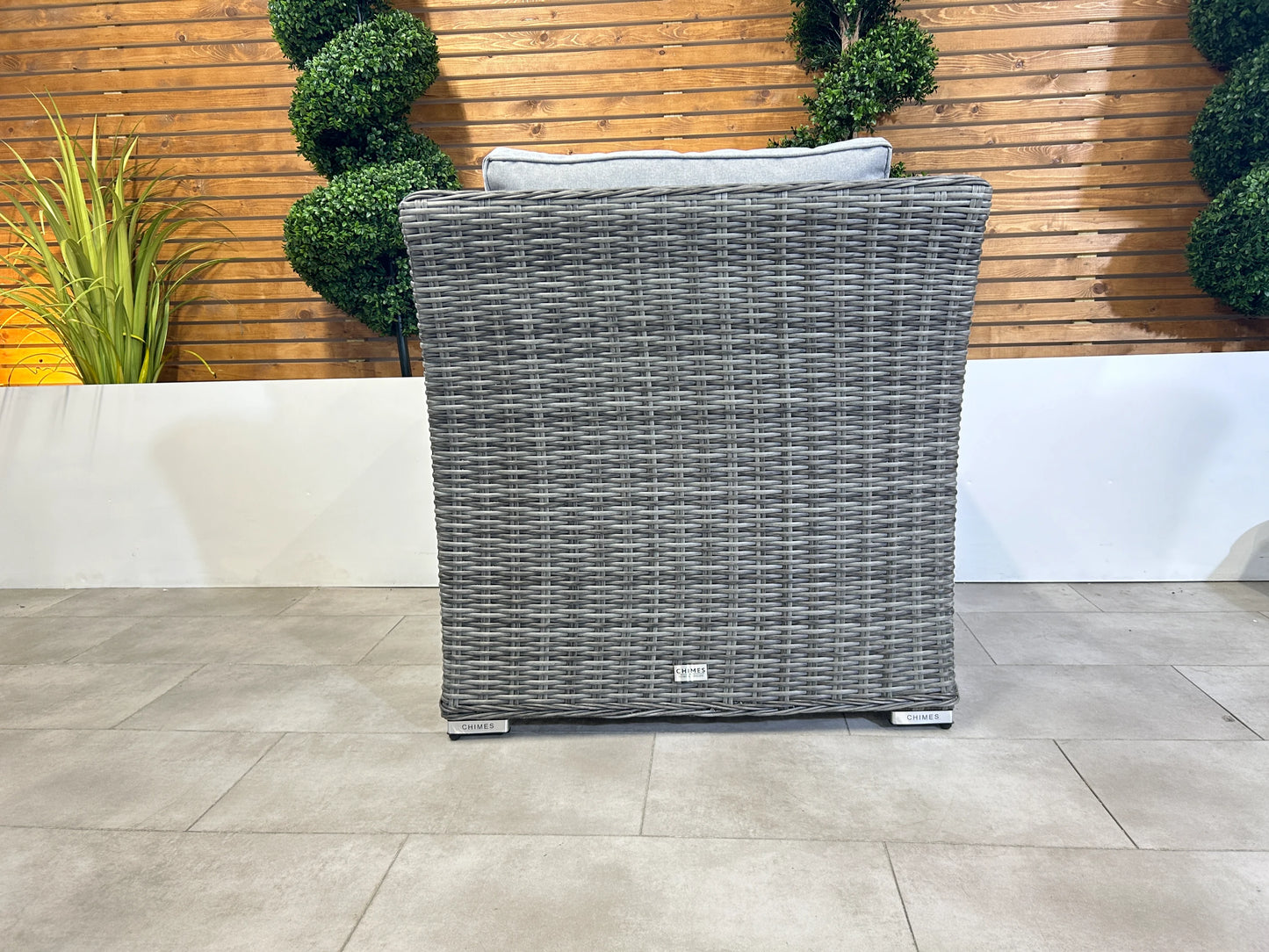 Chimes - Prestige Grey Deluxe Armchair