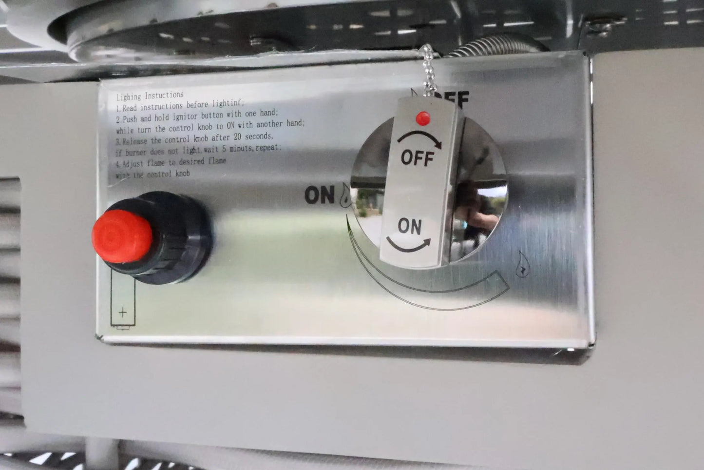 Chimes - Monaco Aluminium 8 Seat Round Dining Set - 1.8 Meter Round Table With Firepit - Rope Weave - Cream