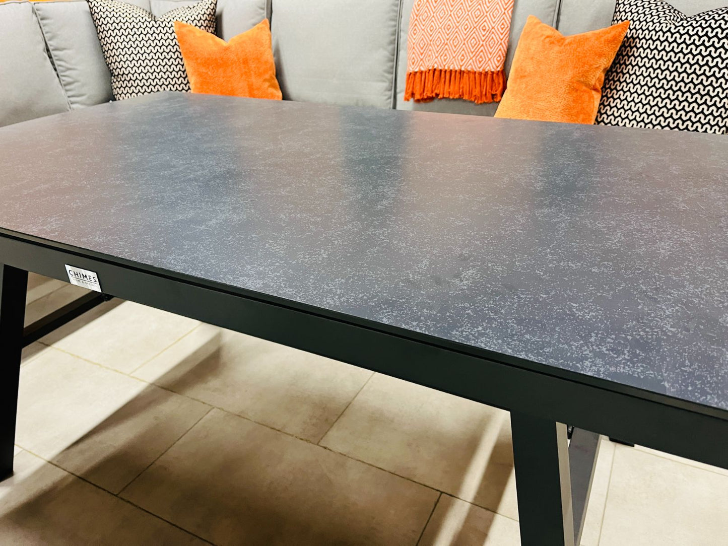 Chimes - Seville Aluminium & Rope Casual Corner Dining Set - Left Hand