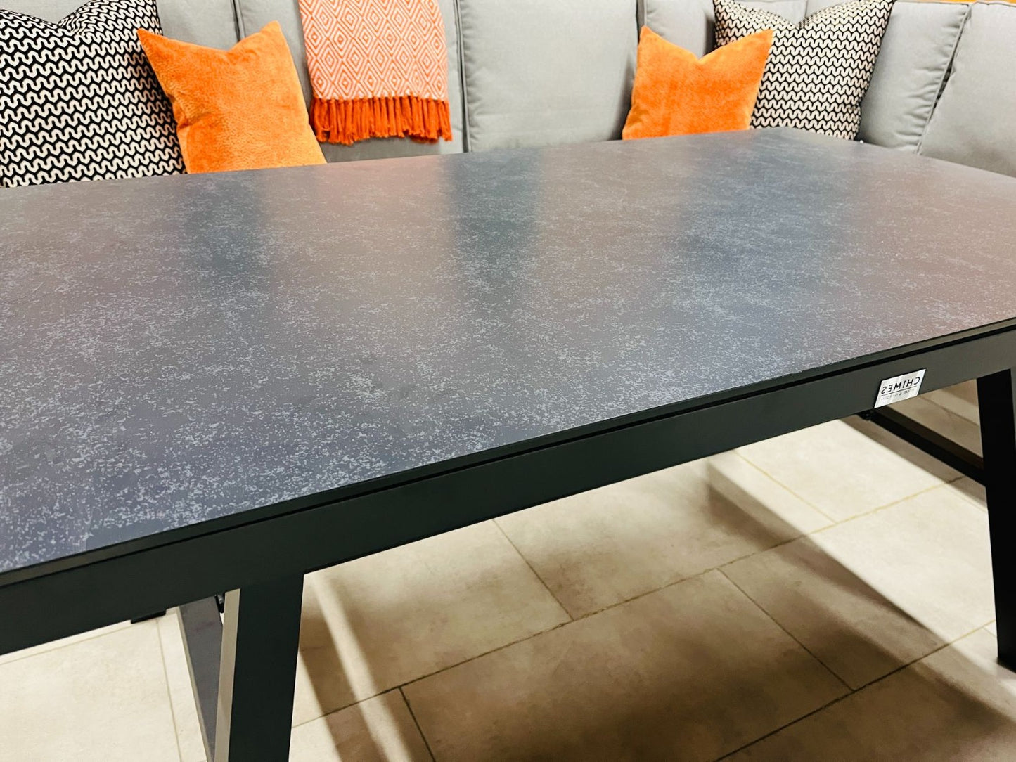 Chimes - Seville Aluminium & Rope Casual Corner Dining Set - Right Hand