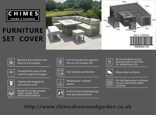 Cover Pack For Portofino Left Hand Fire-Pit Set