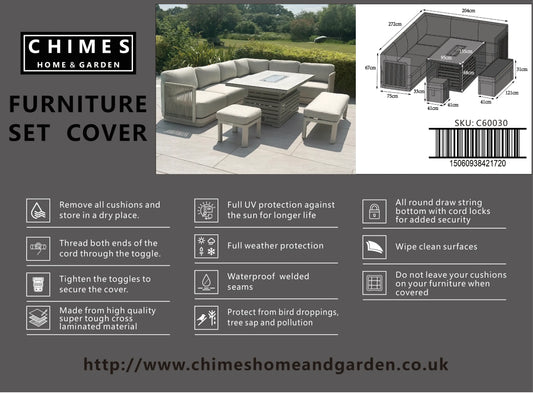 Cover Pack For Portofino Right Hand Fire Pit Set