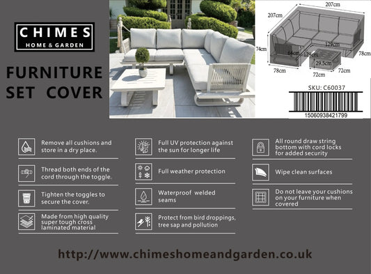 Cover Pack For Cagliari Corner Sofa Set