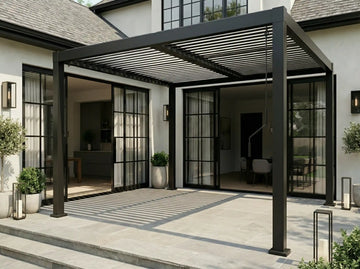 Torino 3m x 3m Pergola + 4 Screens Big Save Bundle