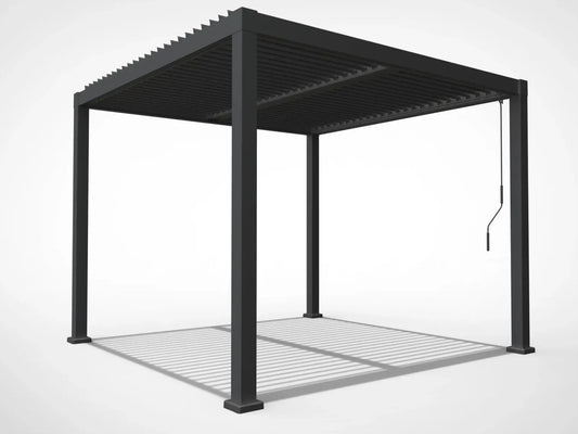 Chimes - Torino 3m x 3m Aluminium Pergola