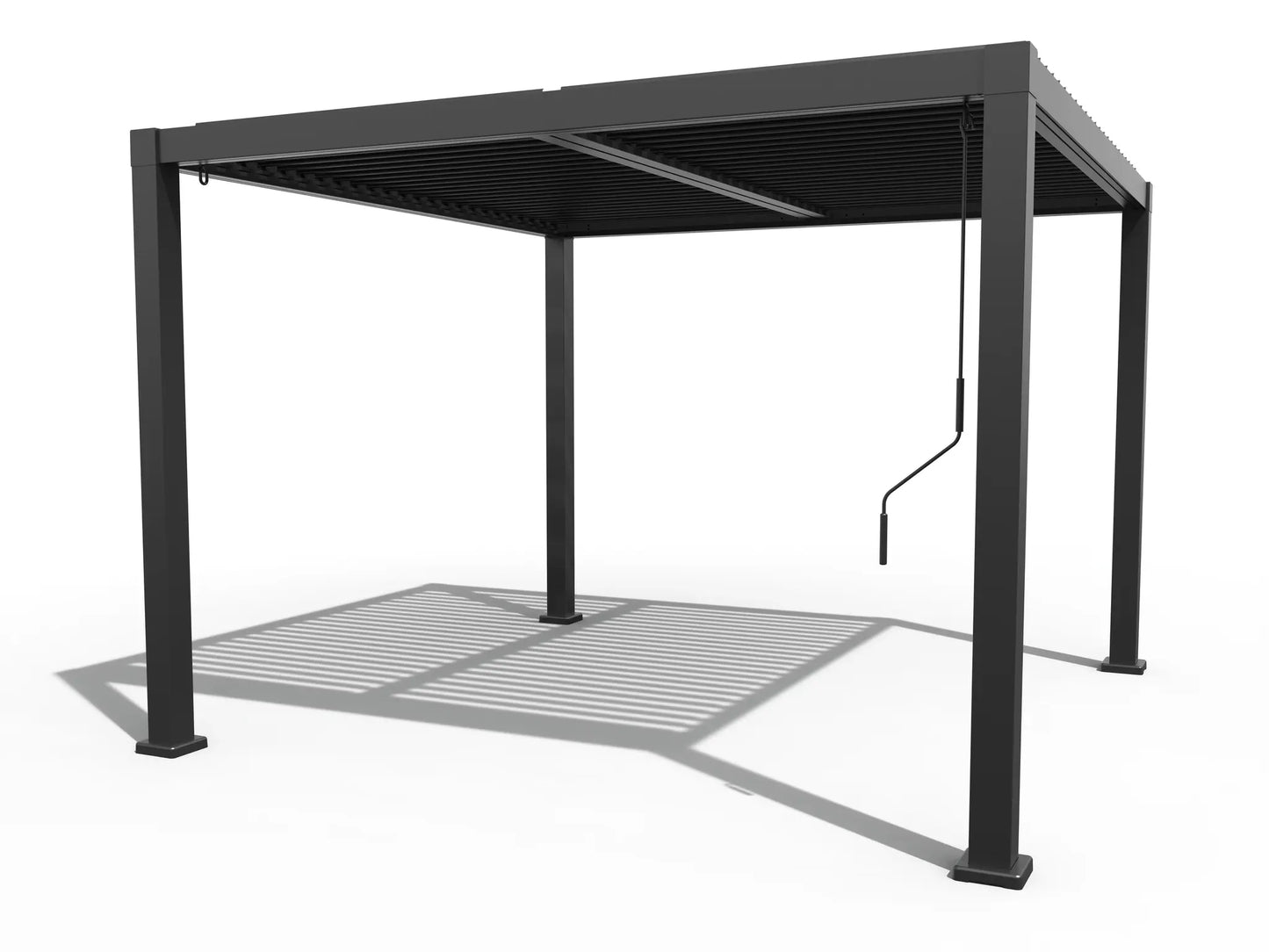 Chimes - Torino 3m x 3m Aluminium Pergola