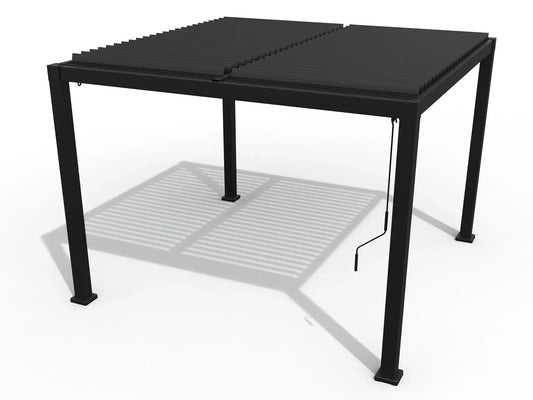 Chimes - Torino 3m x 3m Aluminium Pergola