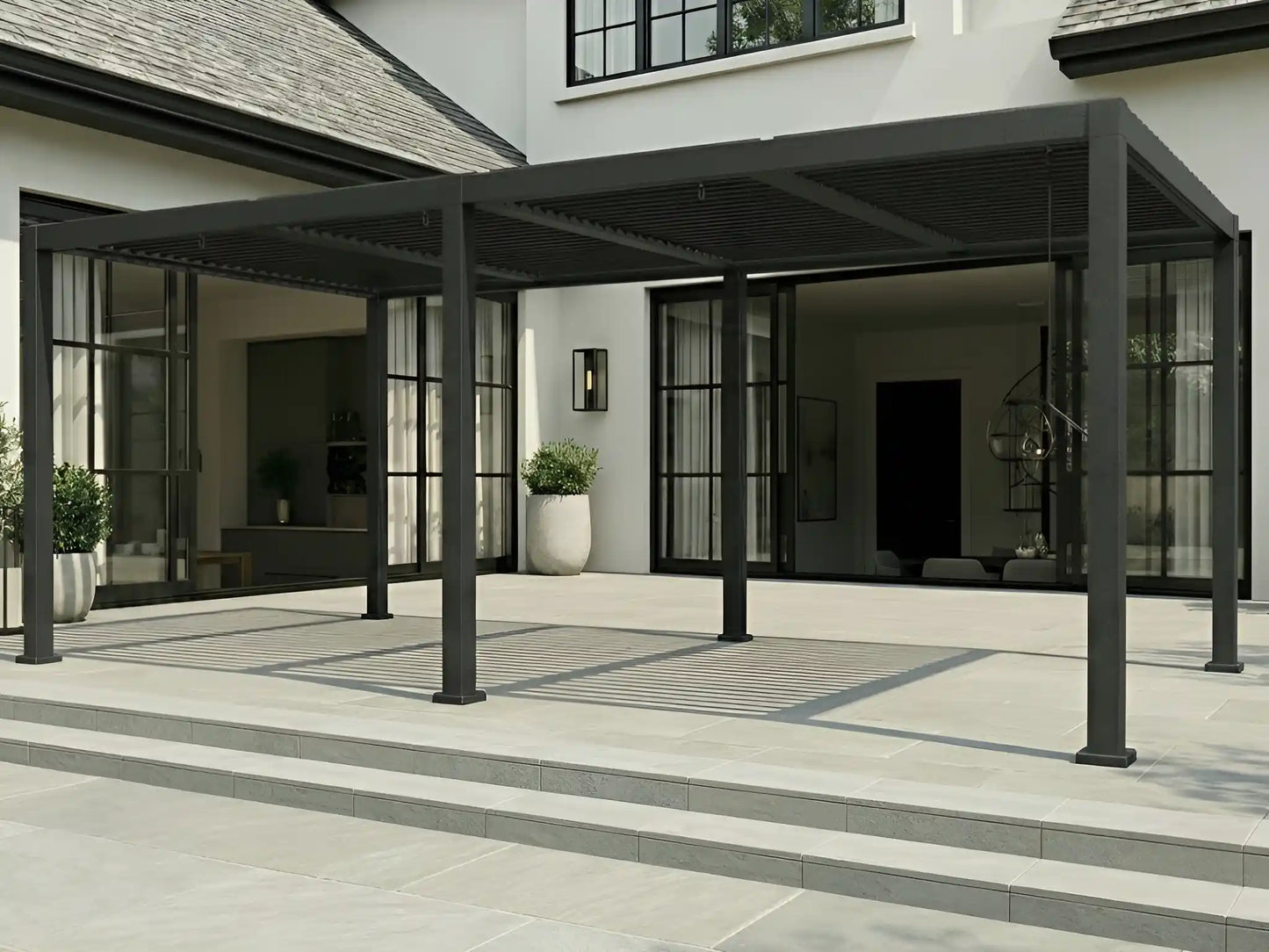 Torino 6m x 3m Pergola + 6 Screens Big Save Bundle