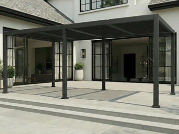 Torino 6m x 3m Pergola + 6 Screens Big Save Bundle