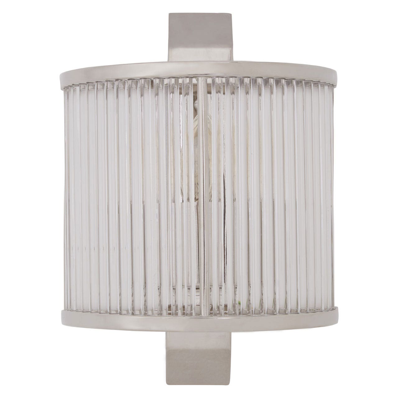 Chimes - Scarla Glass Wall Light With Nickel Finish