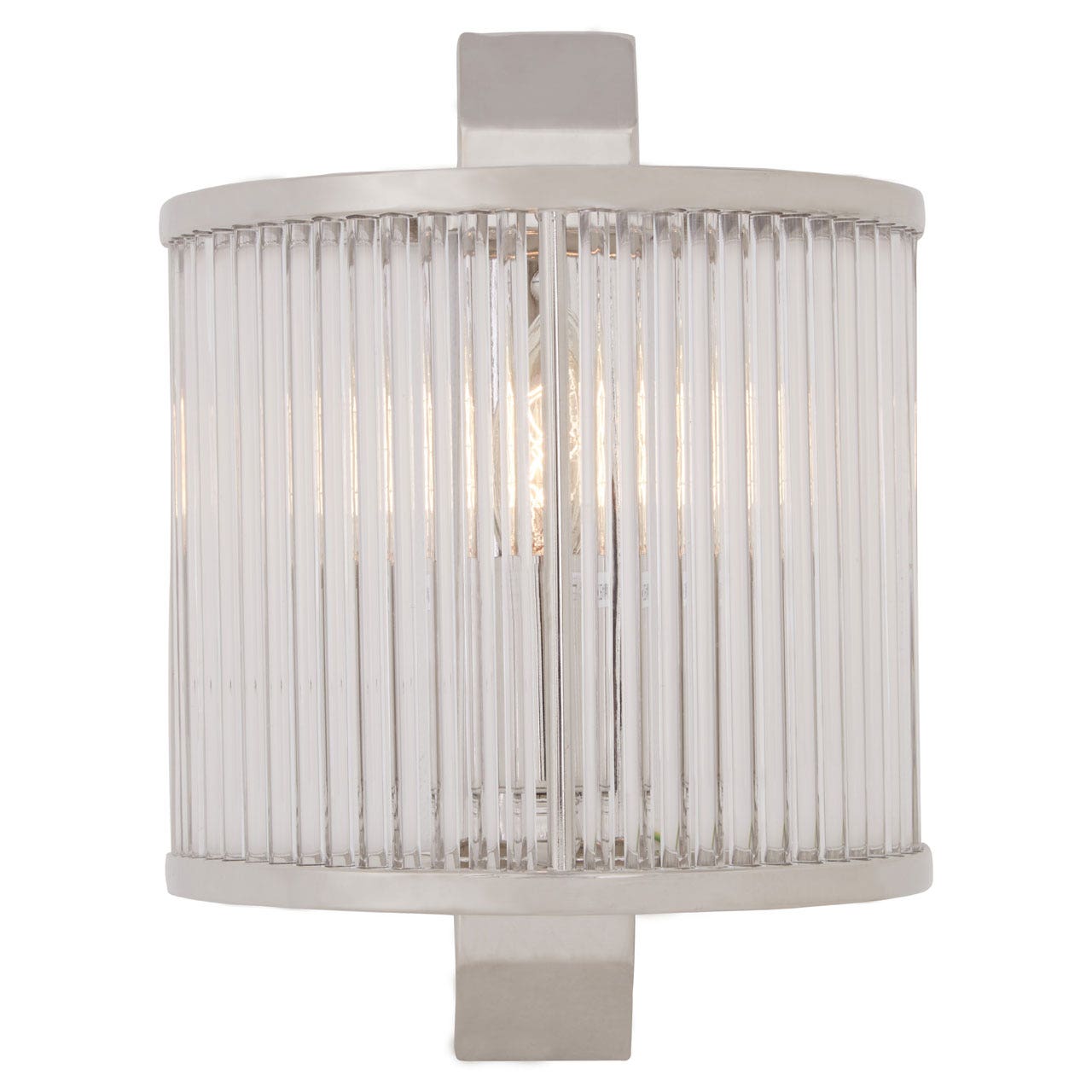 Chimes - Scarla Glass Wall Light With Nickel Finish