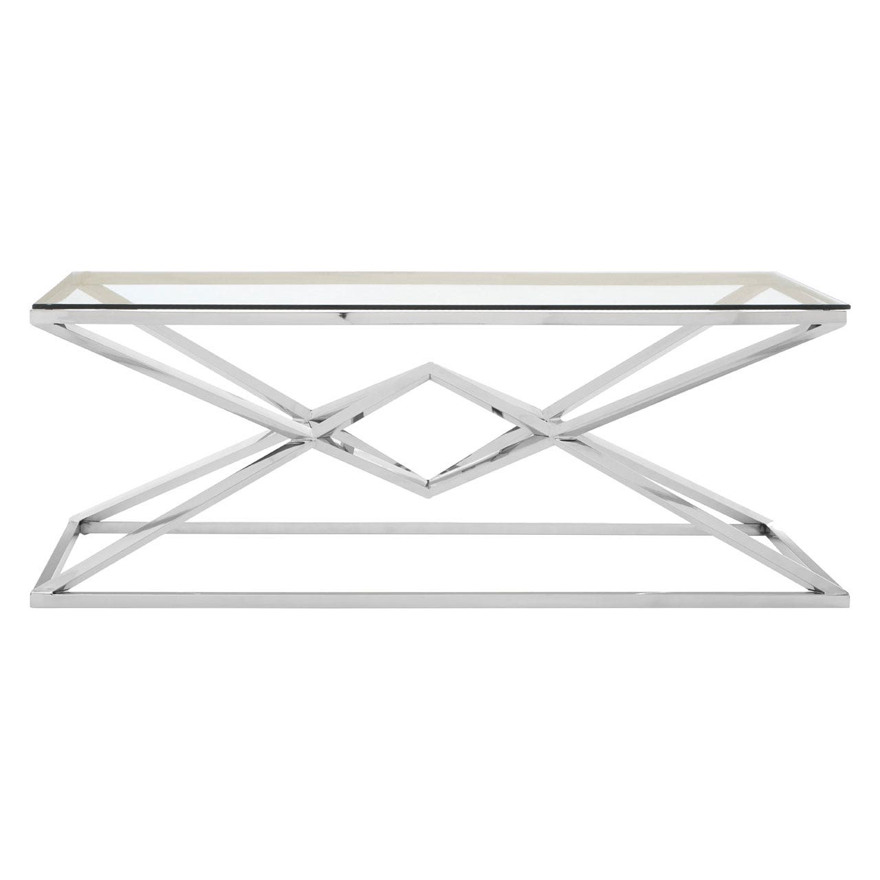 Chimes - Jubilee Corseted Stainless Steel Coffee Table