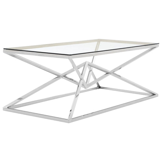 Chimes - Jubilee Corseted Stainless Steel Coffee Table