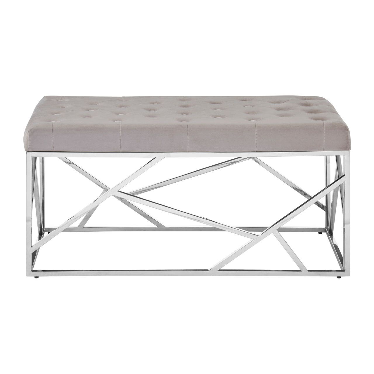 Chimes - Ariana Mink Velvet / Asymmetric Bench