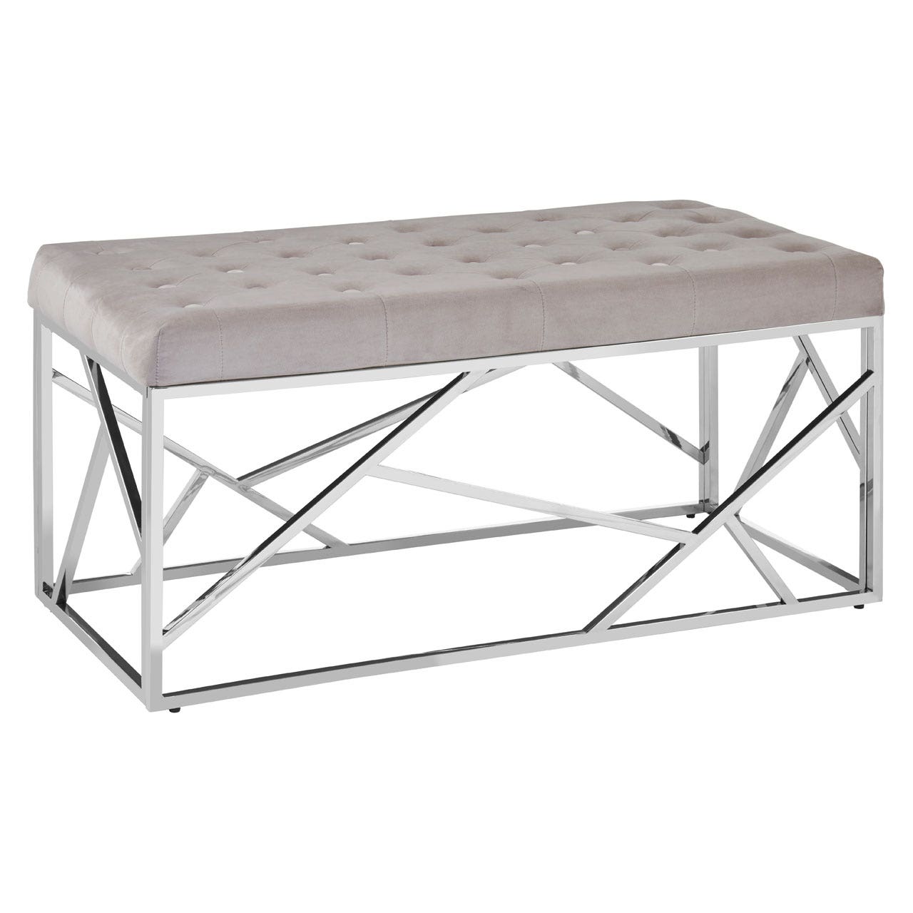 Chimes - Ariana Mink Velvet / Asymmetric Bench