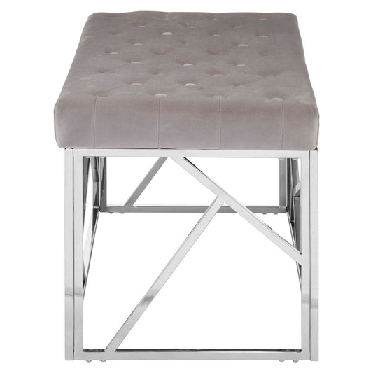 Chimes - Ariana Mink Velvet / Asymmetric Bench