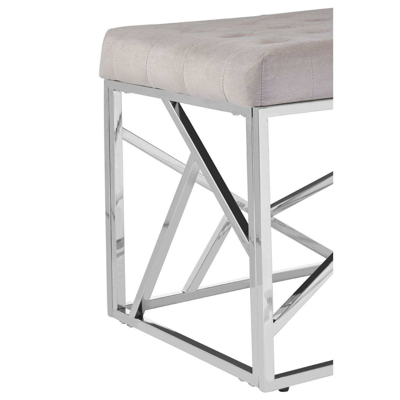 Chimes - Ariana Mink Velvet / Asymmetric Bench