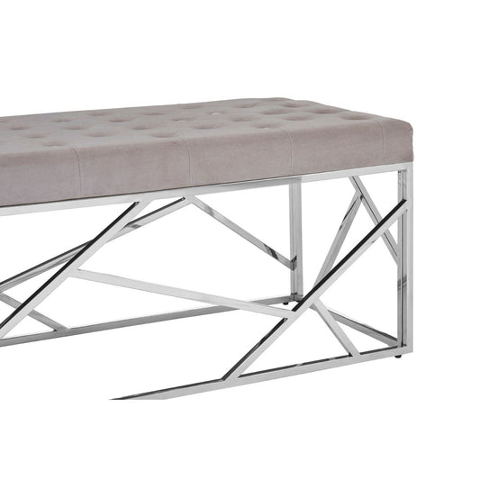 Chimes - Ariana Mink Velvet / Asymmetric Bench