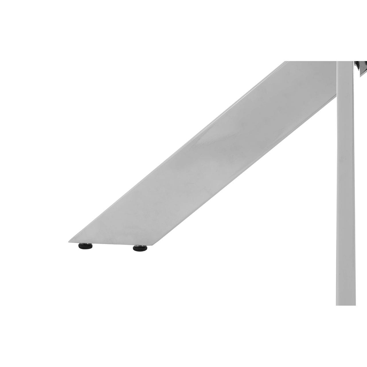 Chimes - Deana Rectangular Chrome Dining Table