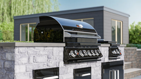 Whistler Grills - Burford 4 Burner Gas BBQ - Black
