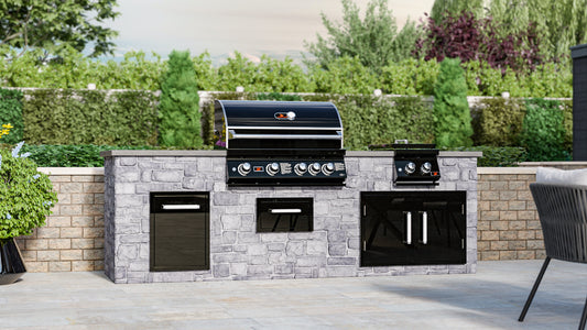 Whistler Grills - Burford 4 Burner Gas BBQ - Black